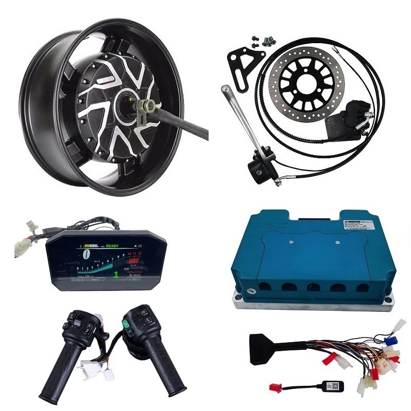 12000W Electric Motorcycle Hub Motor - Kits de moteur de moyeu pour